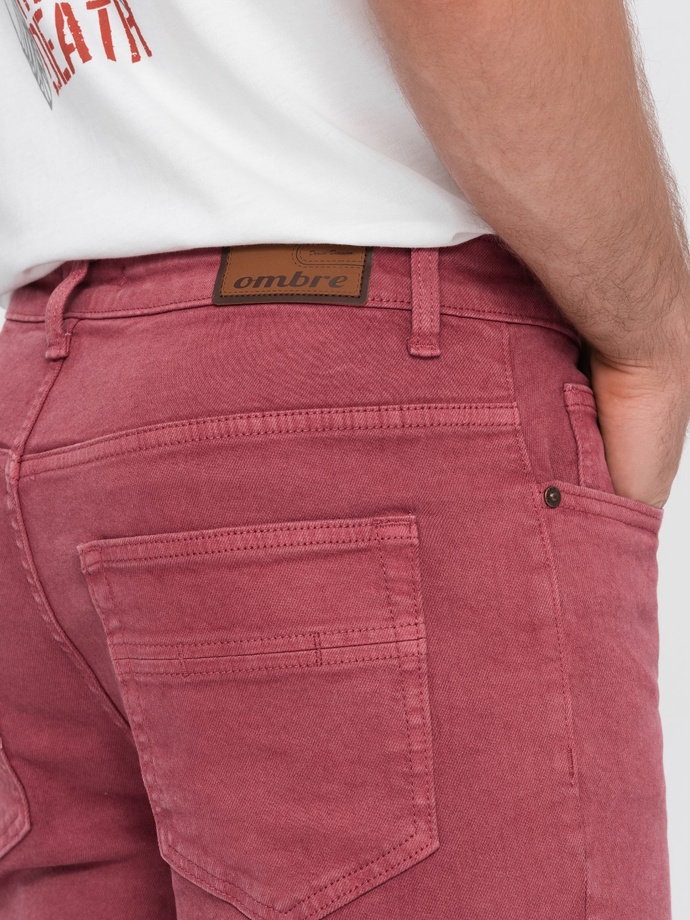 Men's jeans - red P1058