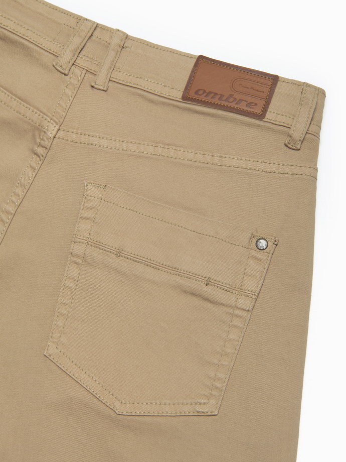 CHINO men's shorts - light brown V9 OM-SRDS-0103
