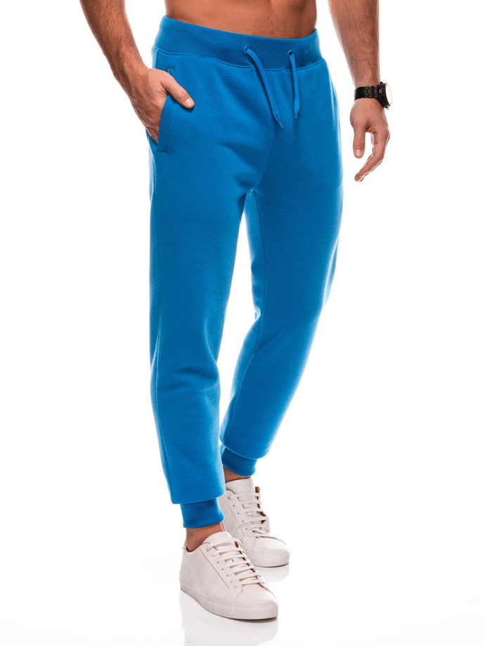 BASIC men's uniform jogger sweatpants - blue V1 EM-PABS-0108