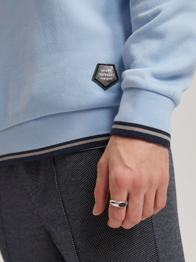 Men's sweatshirt PRM HD 023 B1578 - blue