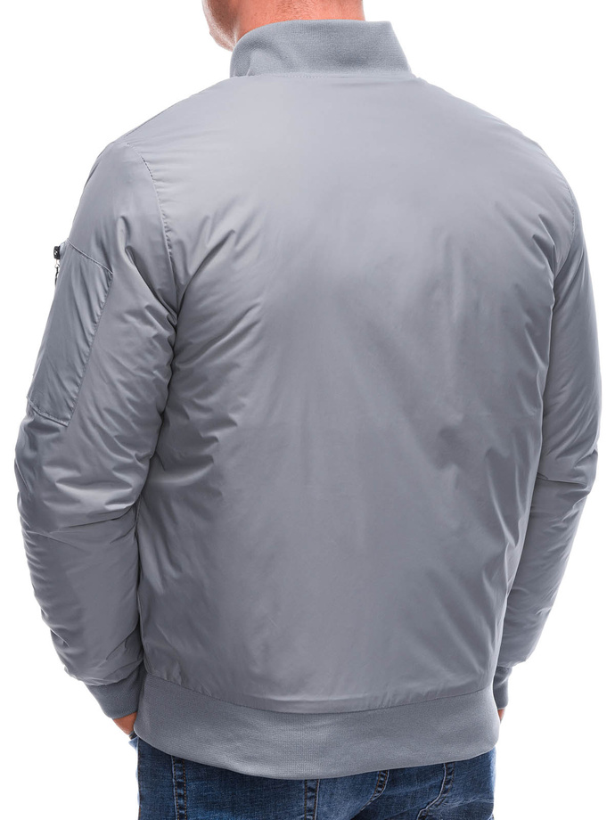 Men's mid-season jacket C532 - grey