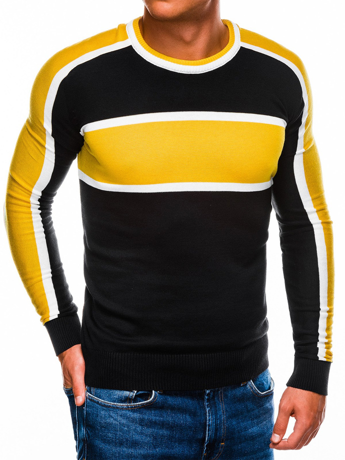 Men's sweater - yellow E145