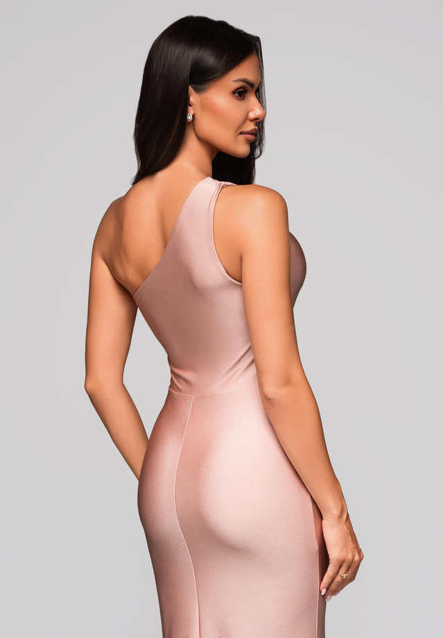 Evening dress LA-OM-DLR222 - pink