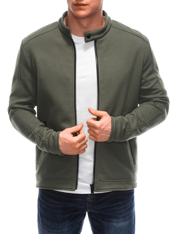 Men's transitional jacket EM-JANP-0100 - khaki V6
