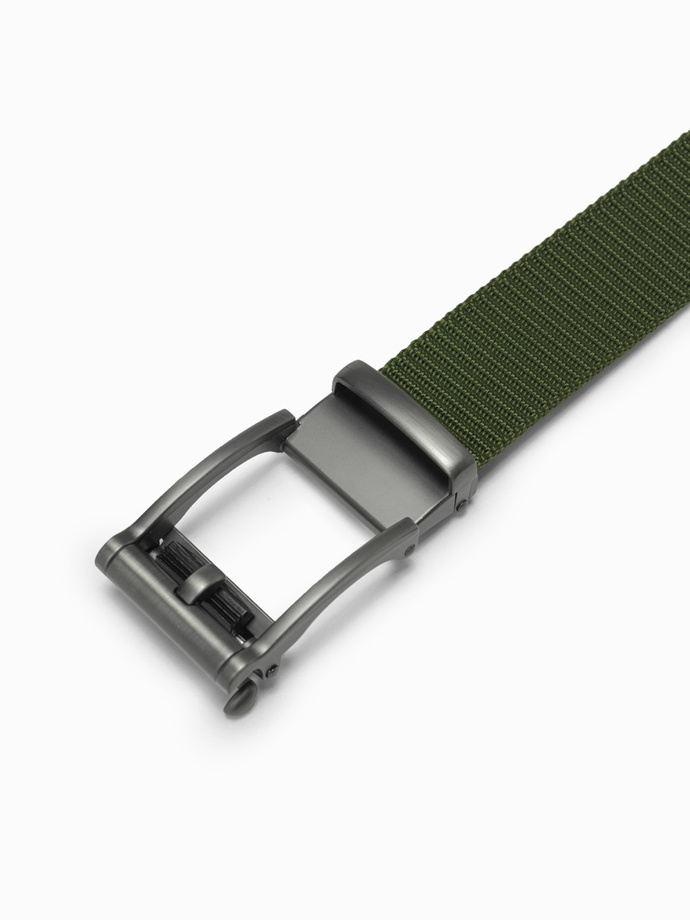 Pasek męski A829 - khaki