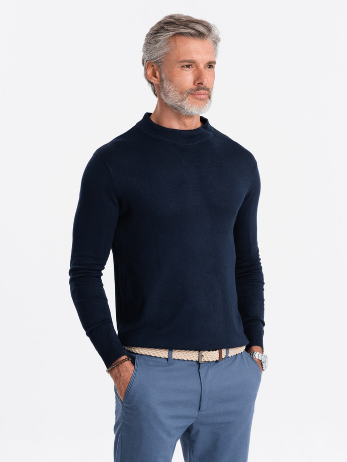 Men's sweater - navy E178