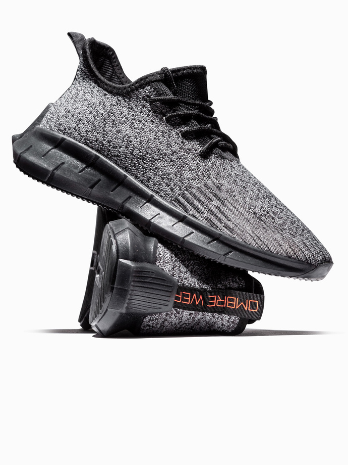 Buty męskie sneakersy - szare V5 T388