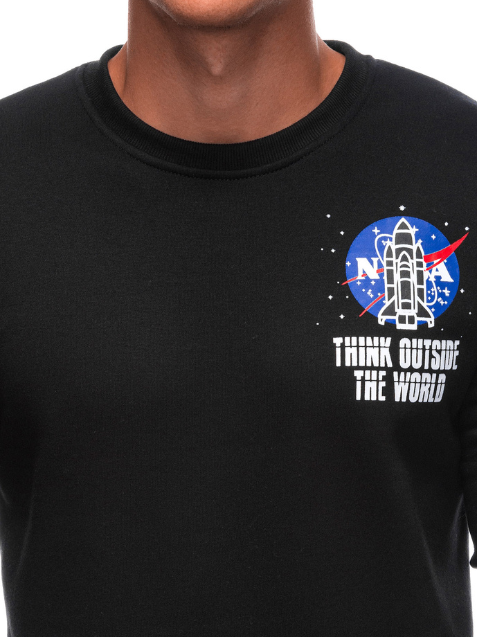 Men's sweatshirt B1685 - black