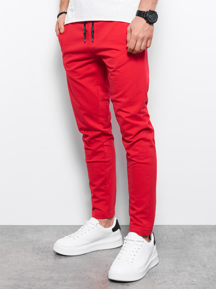 Men's sweatpants - red P950