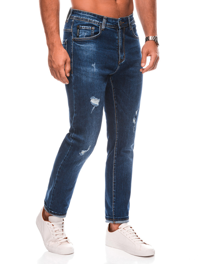Men's jeans P1491 - dark blue