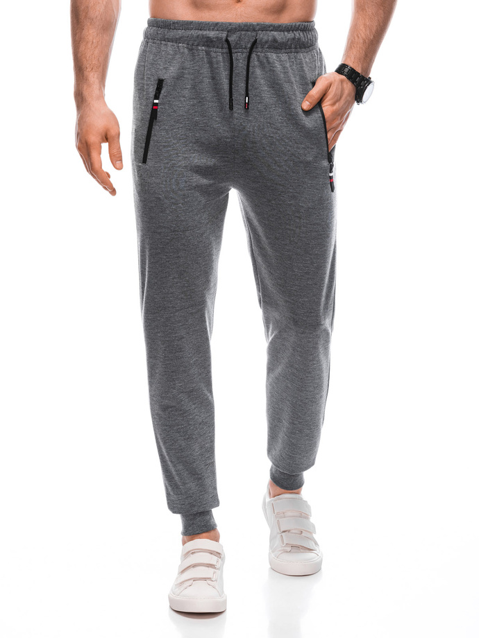 Men's sweatpants P1437 - grey