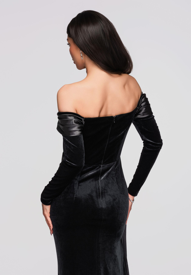 Evening dress LA-OM-DLR254 - black