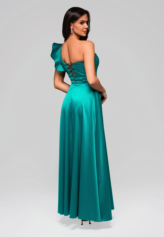 Evening dress LA-OM-DLR176 - turquoise