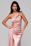 Evening dress LA-OM-DLR236 pink