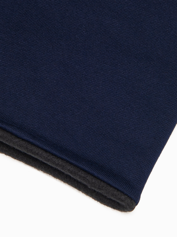 Men's snood A765 - dark blue