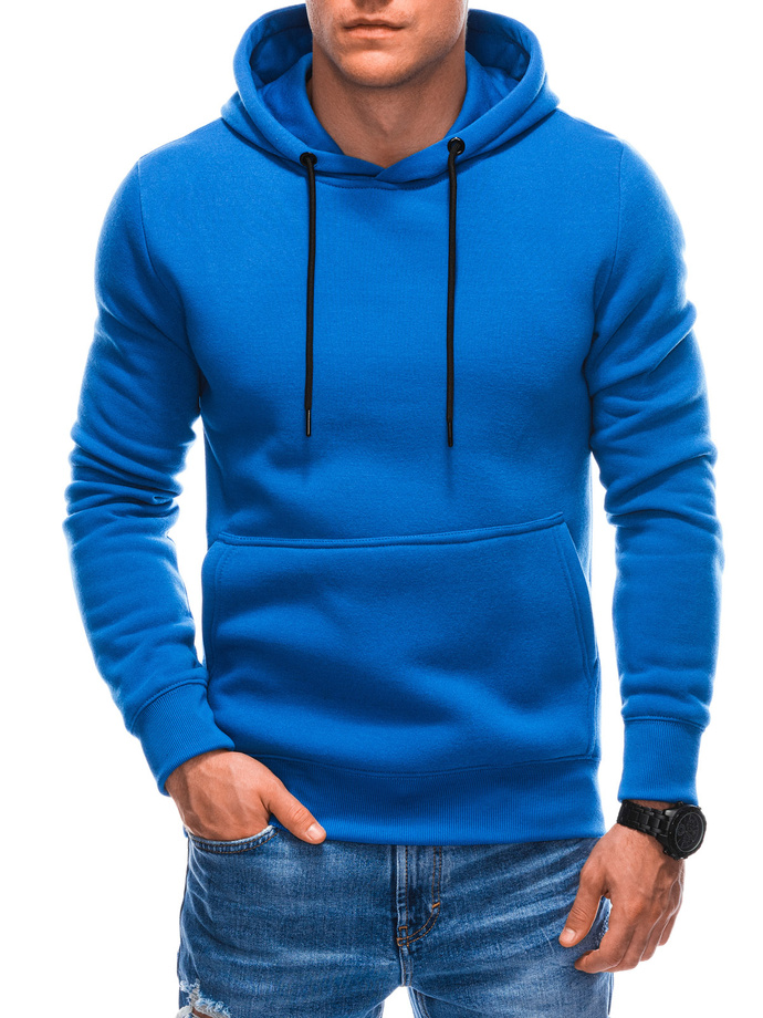 Men's hoodie EM-SSNZ-22FW-018 V1 - blue