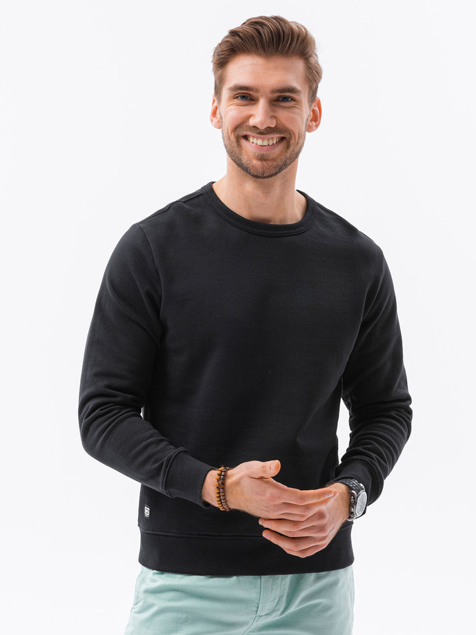 Men's sweatshirt - black B1146