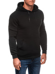Men's hooded sweatshirt B1691 - black
