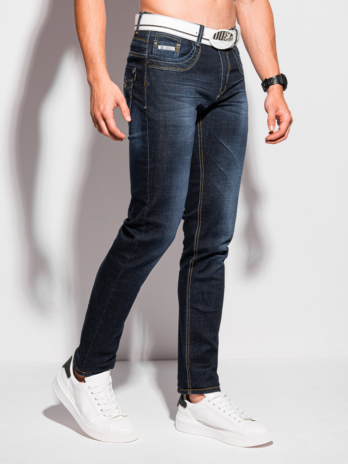 Men's jeans P1259 - dark blue