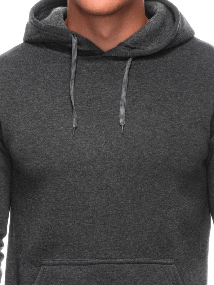 Men's zip-up sweatshirt B1691 - dark grey