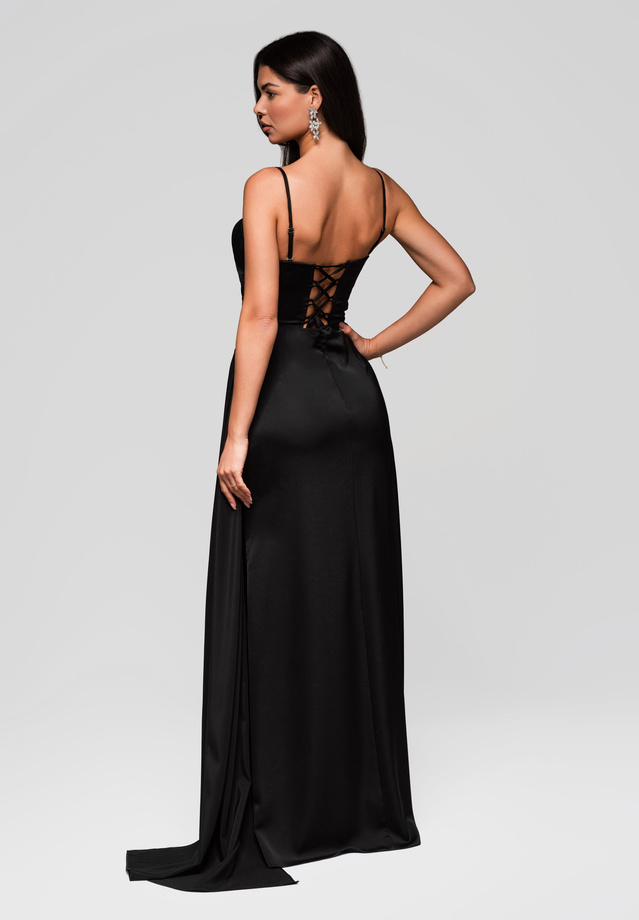 Evening dress LA-OM-DLR237 black