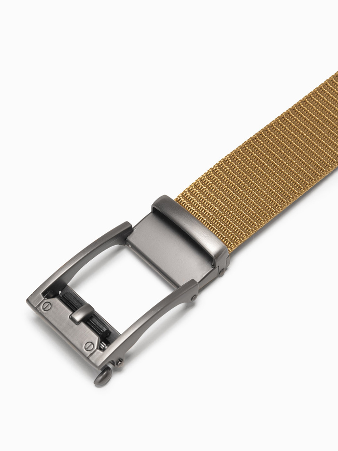 Men's belt A827 - beige