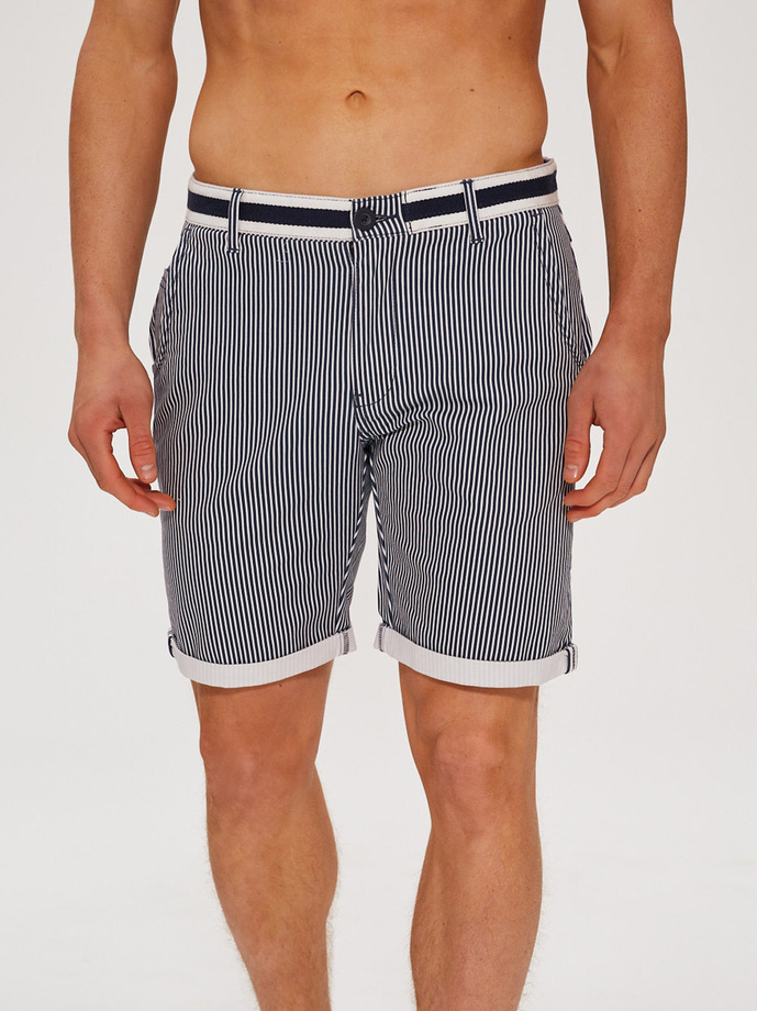 Men's shorts BERBET VII W454 - white/navy