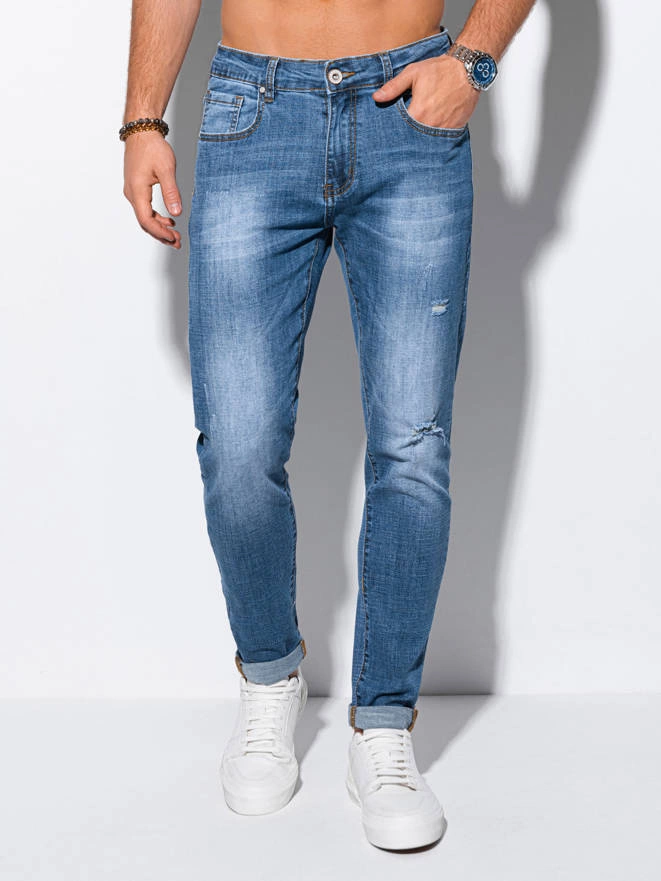 Men's jeans P1141 - blue