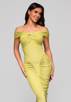 Evening dress LA-OM-DLR182 - green