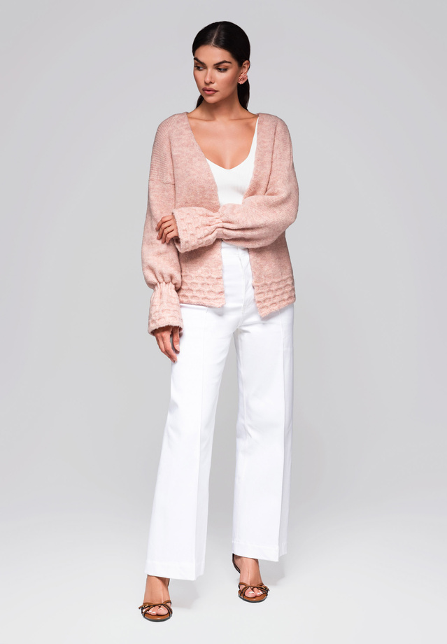Sweter damski LW-SWCD-0103 - rose