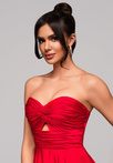Evening dress LA-OM-DLR159 - red