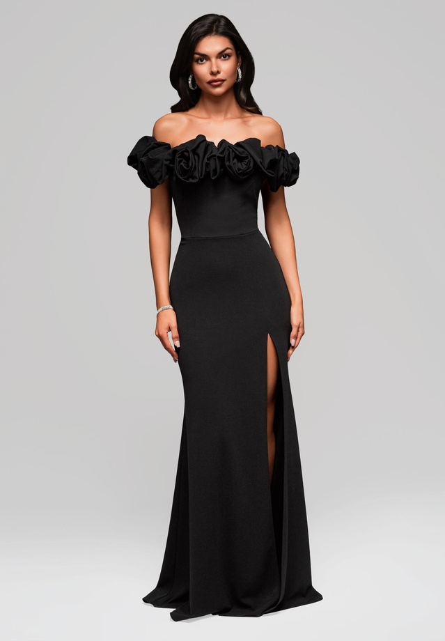 Evening dress LA-OM-DLR178 - black