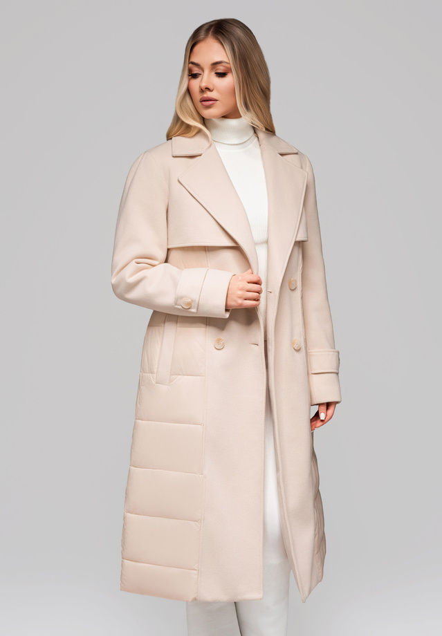 Women's waist coat LARICA OW-COWC-0104 v2 - beige