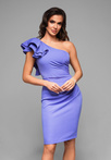 Evening dress LA-OM-DLR022 - violet