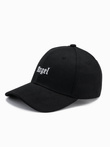 Men's baseball cap H175 - black