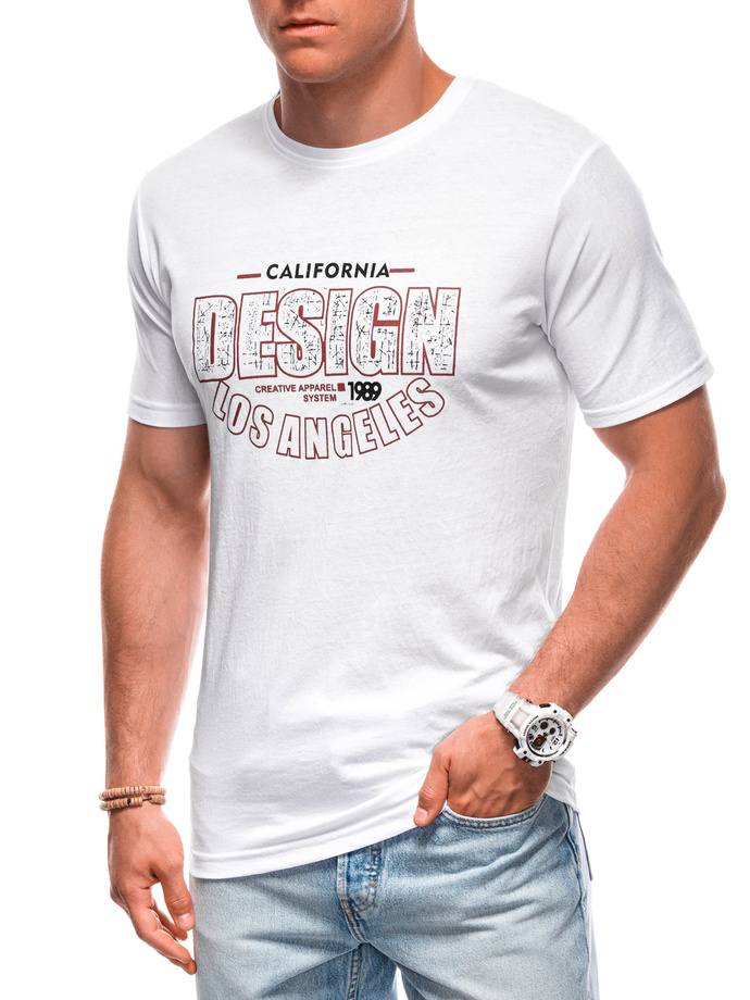 Men's t-shirt S1986 - white