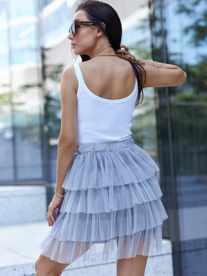 Women's skirt GLR017 - gray