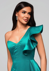 Evening dress LA-OM-DLR176 - turquoise