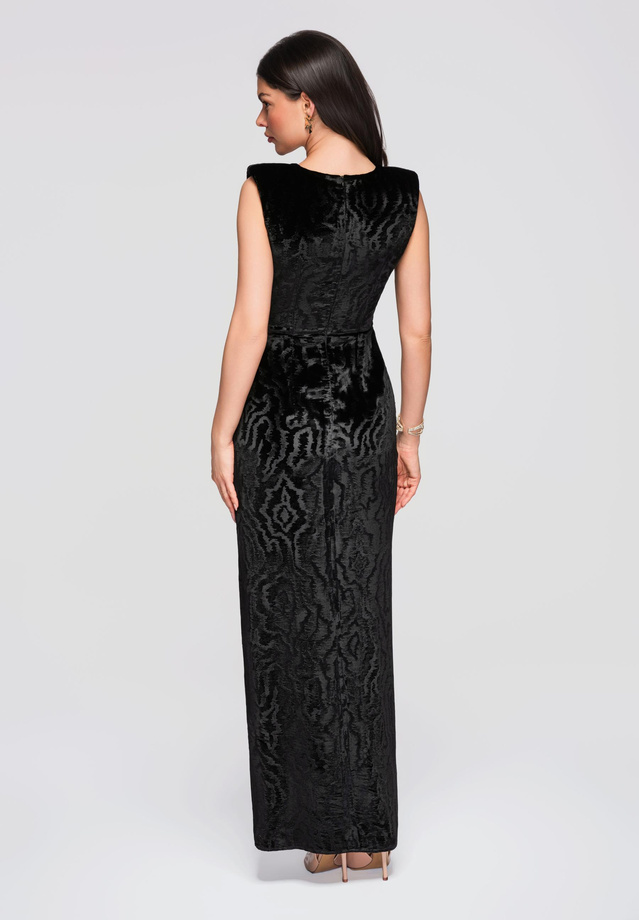 Evening dress LA-OM-DLR290 - black