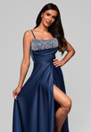 Evening dress LA-OM-DLR223 navy