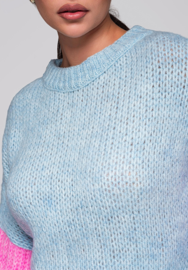 Sweter damski LW-SWSW-0107 - light blue