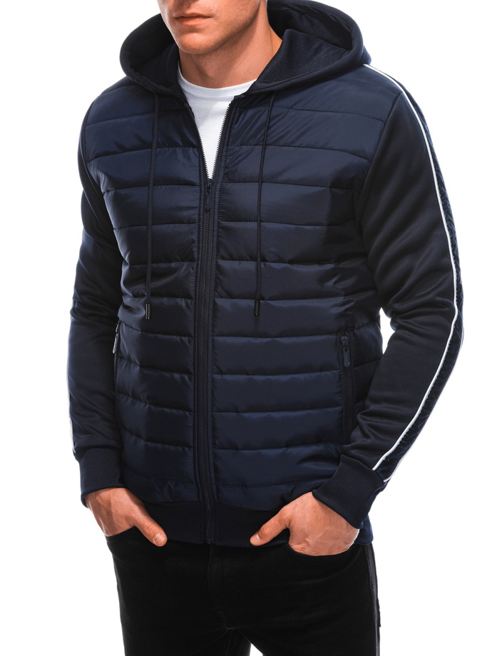 Men's mid-season jacket C568 - navy