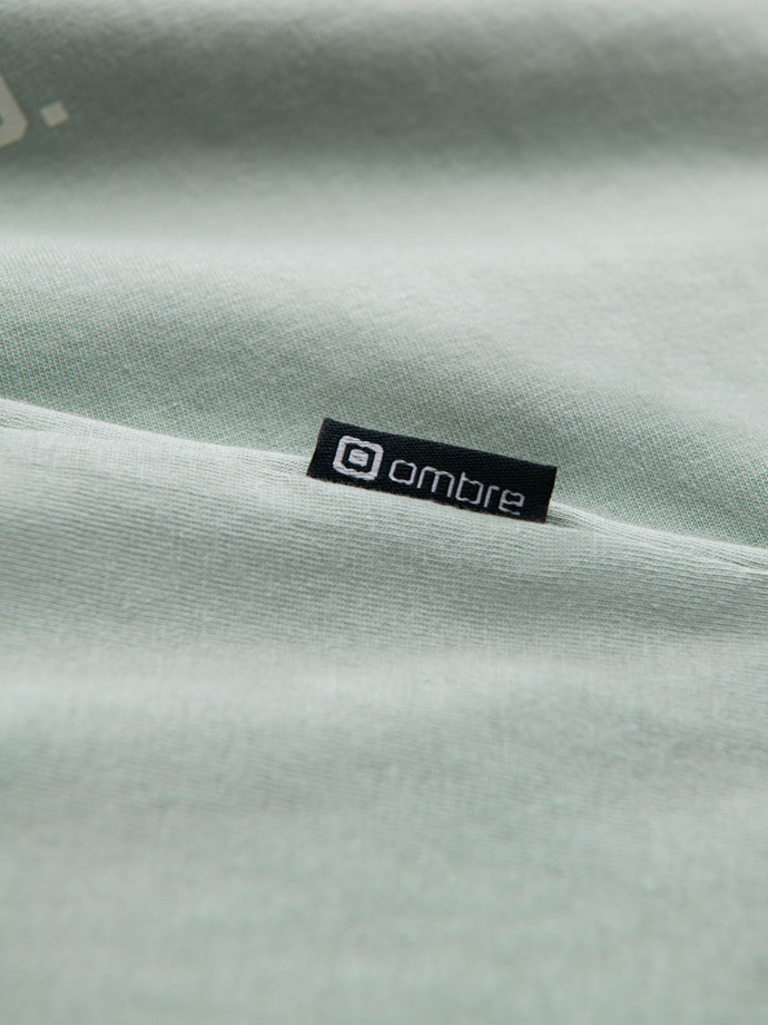 San Francisco men's printed cotton t-shirt - mint V2 OM-TSPT-0120