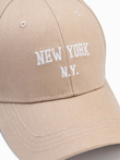 Men's baseball cap H172 - beige