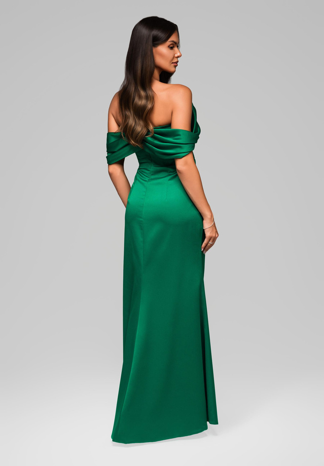 Evening dress LA-OM-DLR183 - green