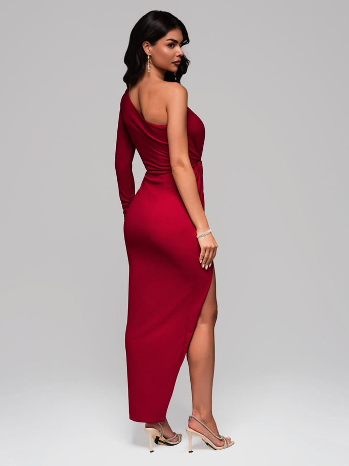 GRACE maxi dress DLR163 - dark red