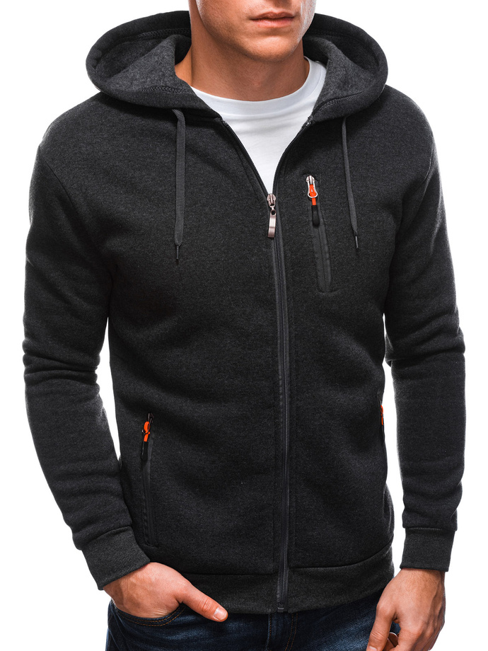 Men's hoodie B1539 - dark grey