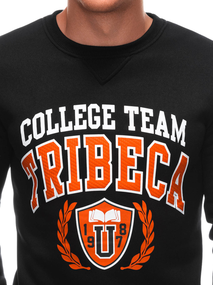 Men's sweatshirt B1618 - black