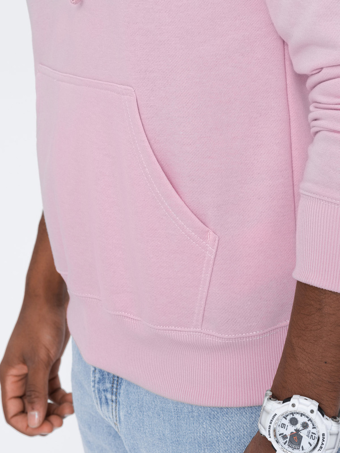 Bluza męska w mocnych kolorach - różowa V5 B1351