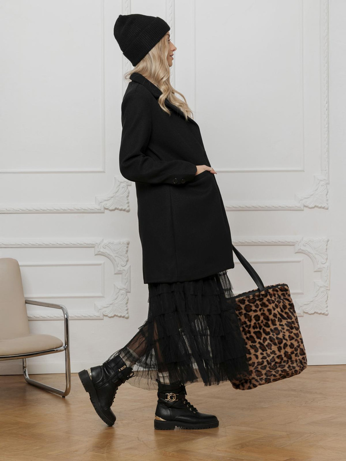 Women's coat CLR037 - black